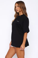 Core Essentials Oversized Tee Black
