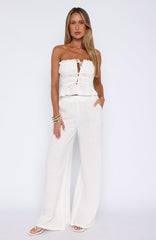 Secret Society Pants White