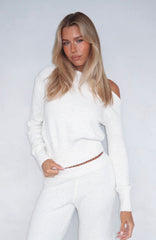 Please Be Mine Knit Sweater Off White