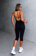 Surge Jumpsuit Black