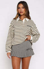 Just Doing Me Mini Skort Pepper