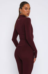Race To You Jacket Merlot