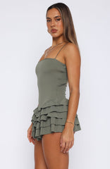 Photo Id Playsuit Khaki