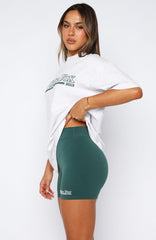 No Hesitation Bike Shorts Green