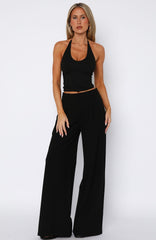 It's Now Or Never Pants Black