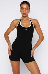 Breakthrough Playsuit Black/White