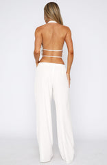 Further Away Pants White