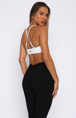 Fusion Sports Bra White