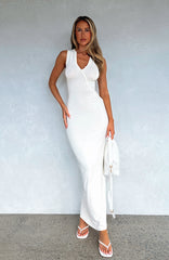 She's Back Maxi Dress Off White