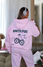 With Love In The Moment Oversized Hoodie Pink