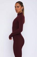 Race To You Jacket Merlot