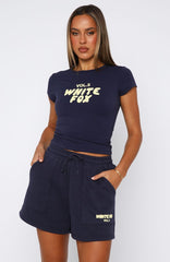 Offstage Fitted Baby Tee Stellar