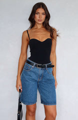 Stuck To You Bodysuit Black