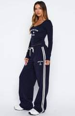 Found You Out Track Pants Navy