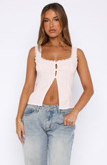 All This Love Top Baby Pink