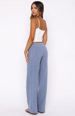Act Natural Knit Pants Steel