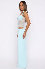 Compliment Me Maxi Dress Baby Blue