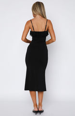 I'm Your Favourite Midi Dress Black