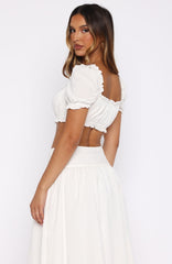 Tender Moments Top White