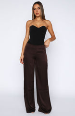 Can't Let Go Pant Chocolate