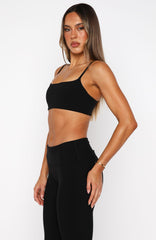 Athlete Sports Bra Black