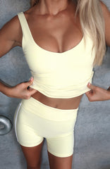 Balance Sports Active Tank Lemon