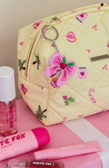 Berry Bow Keychain Pink