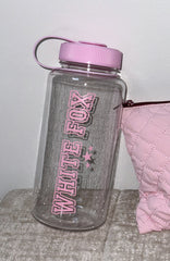 Campus Drink Bottle 1 Litre Clear/Pink