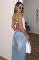 Don't Test Me Top White