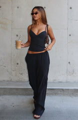 Take A Stance Pants Black