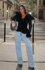 Level Playing Field PU Jacket Black