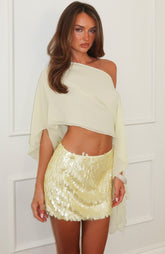 Static Heart Top Lemon