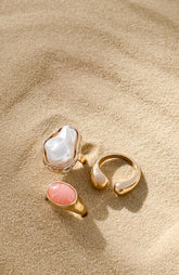 Anita Ring Set Gold