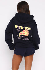 Sweeter Nights Oversized Hoodie Navy