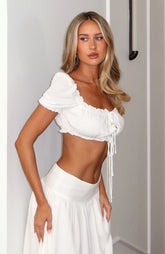 Tender Moments Top White