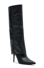 Milos Knee High Boots Black