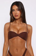 Kaya Bikini Top Chocolate