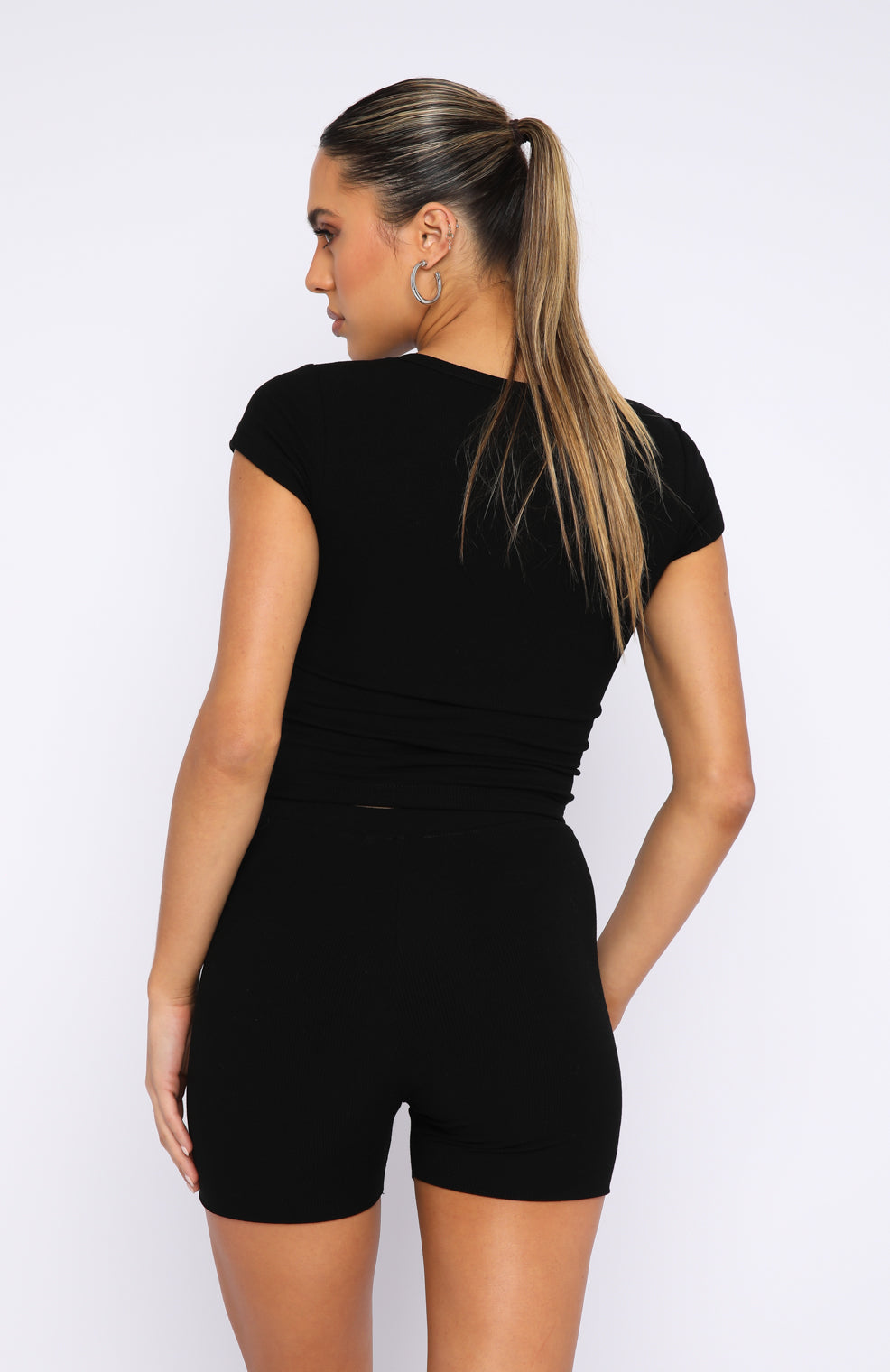 Project 5 Ribbed Baby Tee Ink