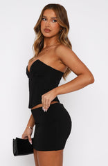 Holiday Magic Bustier Black