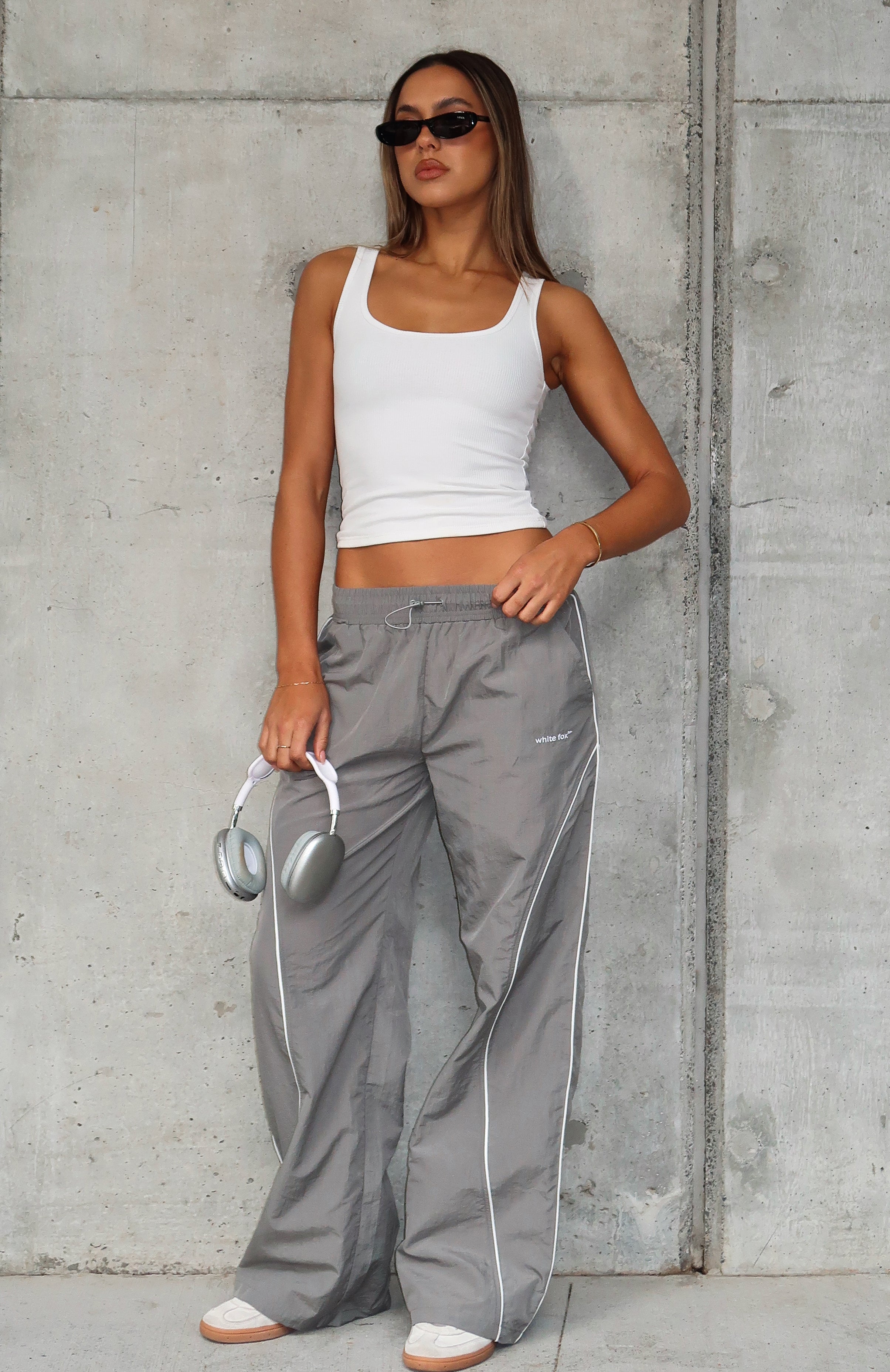 Unphased Track Pants Steel Grey