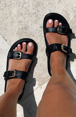 Plot Twist Slides Black