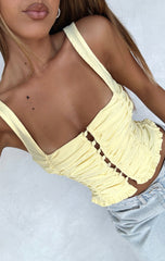 Bare With Me Bustier Lemon