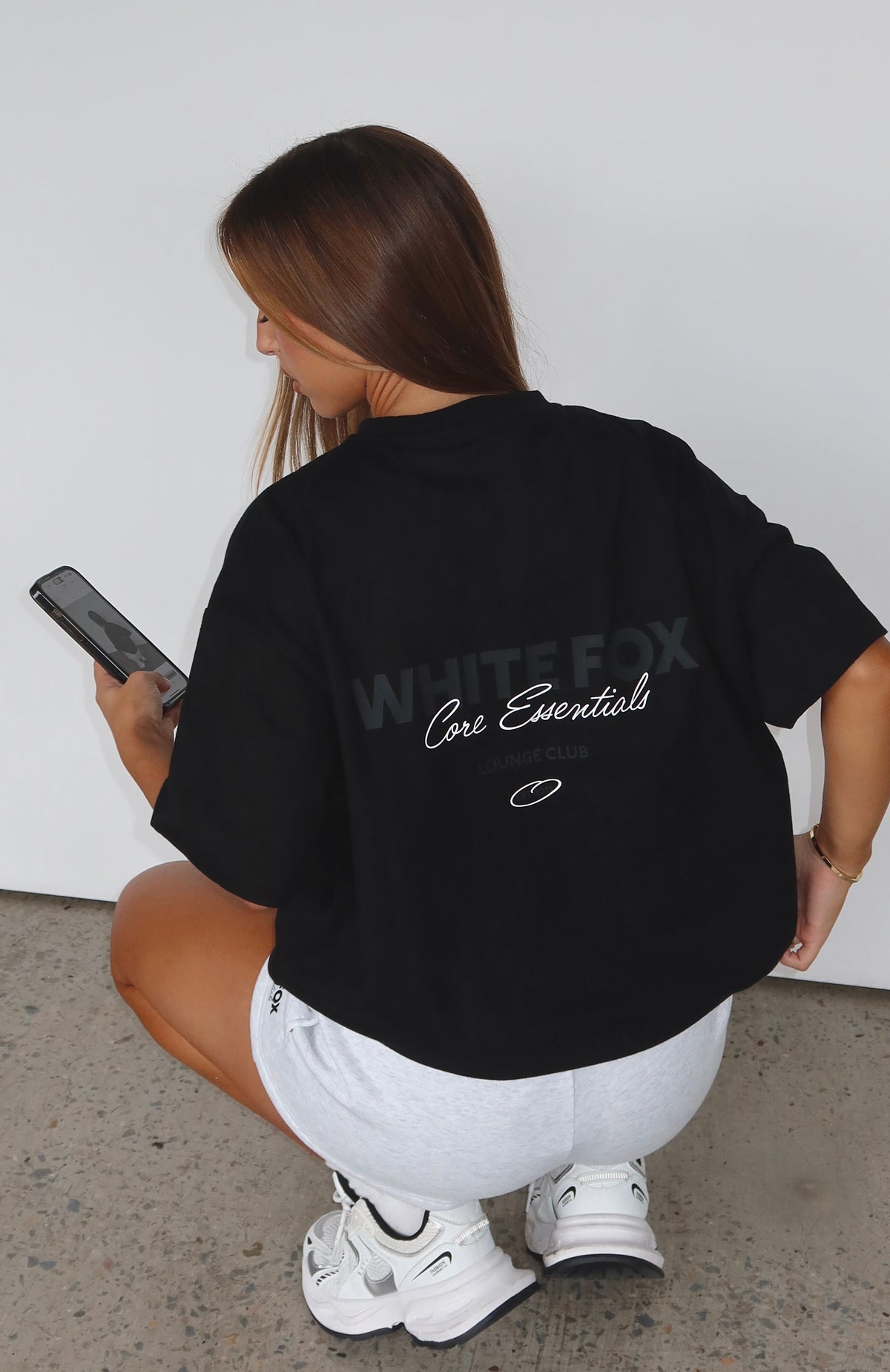 Core Essentials Oversized Tee Black