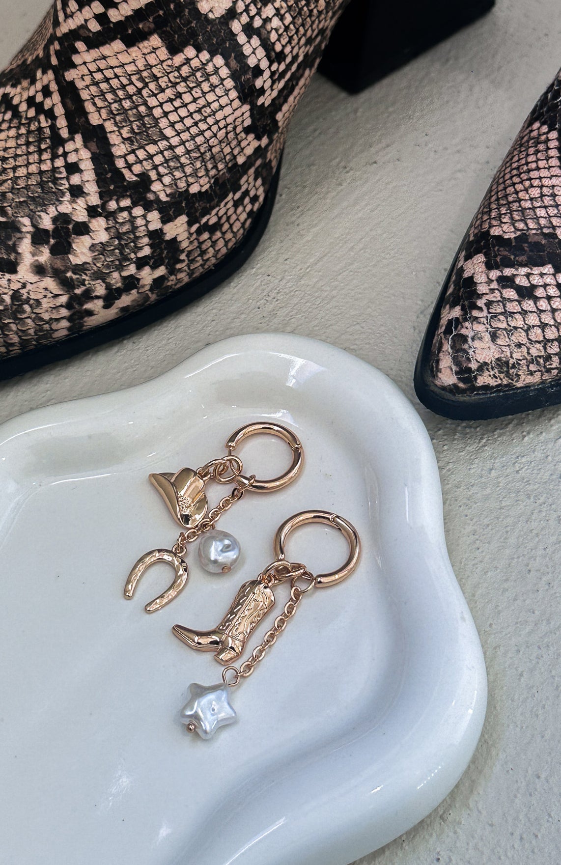 Country Soul Earrings Gold