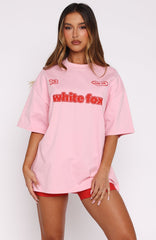 Ready To Go Oversized Tee Pink