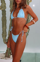 Marisol Reversible Bottoms Forest Plaid/Aqua