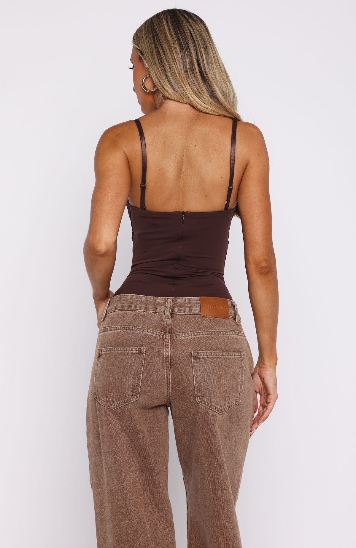 Stuck To You Bodysuit Chocolate