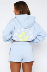 Keep Blooming Lounge Shorts Blue