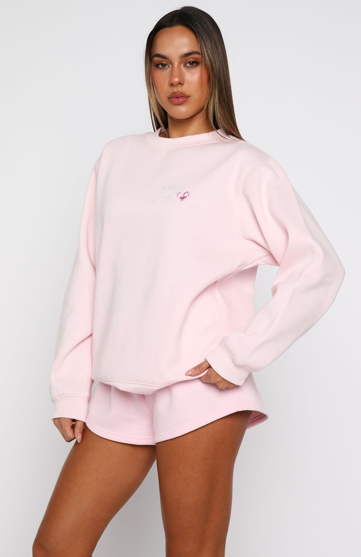 Candy Cane Christmas Oversized Sweater Cupcake