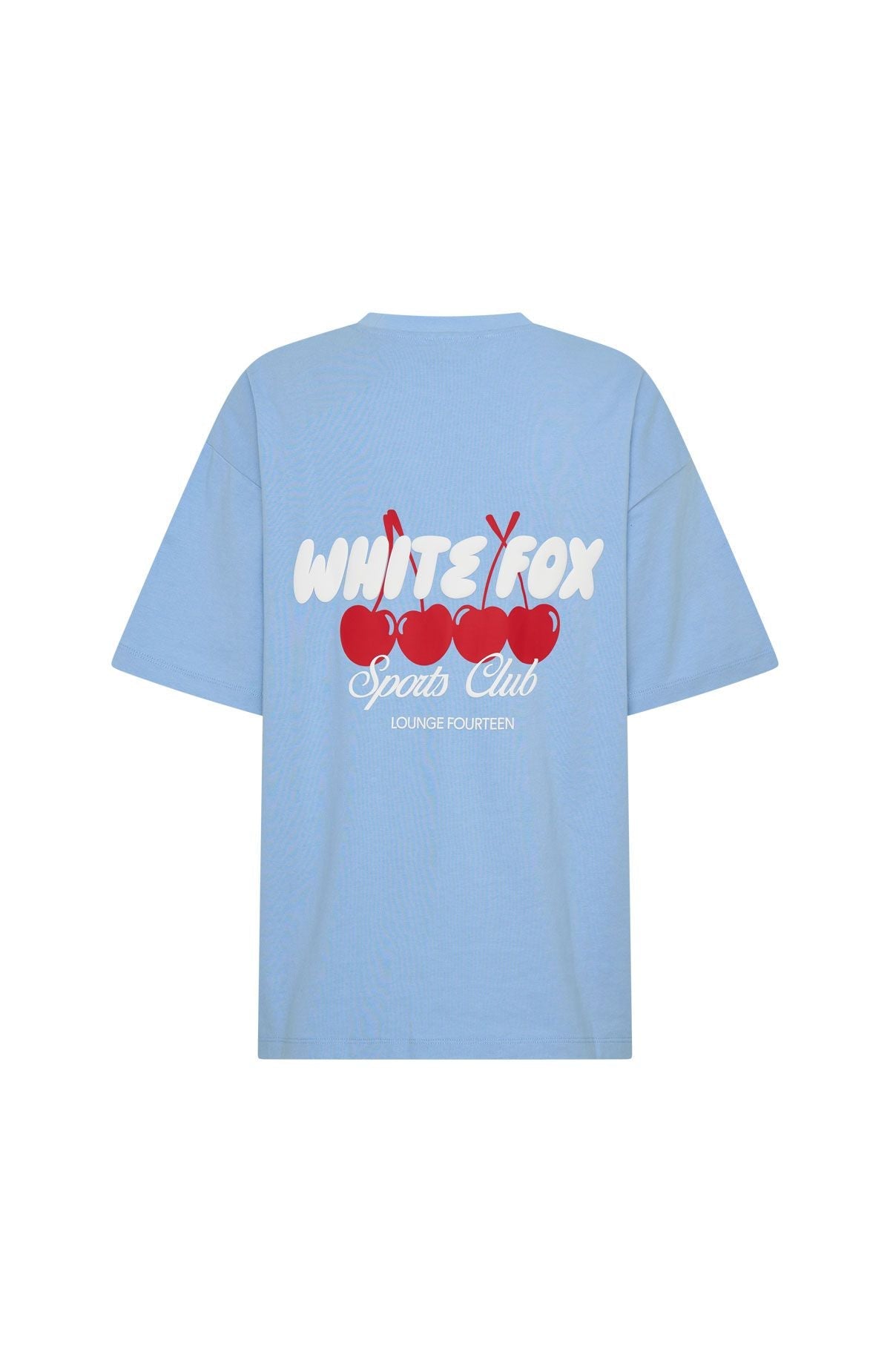 Club 14 Cassie Oversized Tee Blue